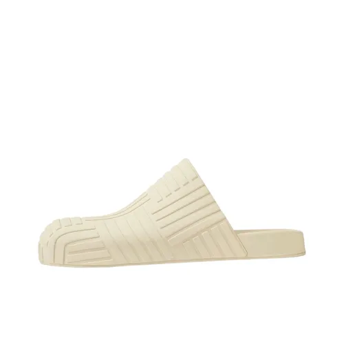 Bottega Veneta Slider Резиновая подошва Домашние тапочки Мужские Морская соль Белый