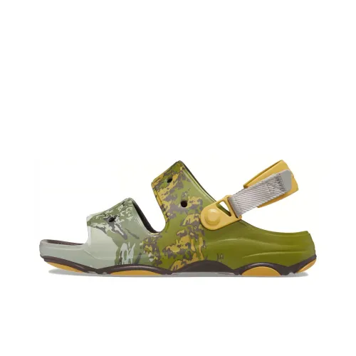 Crocs All Terrain Clog One Ремешок Сандалии Унисекс Кофейный