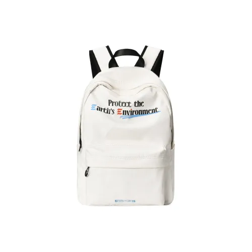 FINITE LOOP Переработанный материал Рюкзак Унисекс Белый