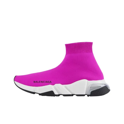 Balenciaga Speed Прозрачная Подошва Высокий Топ Повседневная Обувь Женская