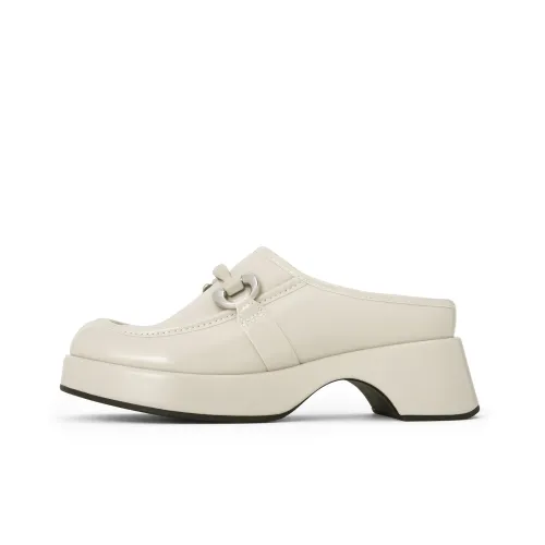 CHARLES KEITH Композитная подошва Домашние тапочки 5,2 см Женские Черный Коробка Черный Мел Белый Темно-коричневый Темно-коричневый