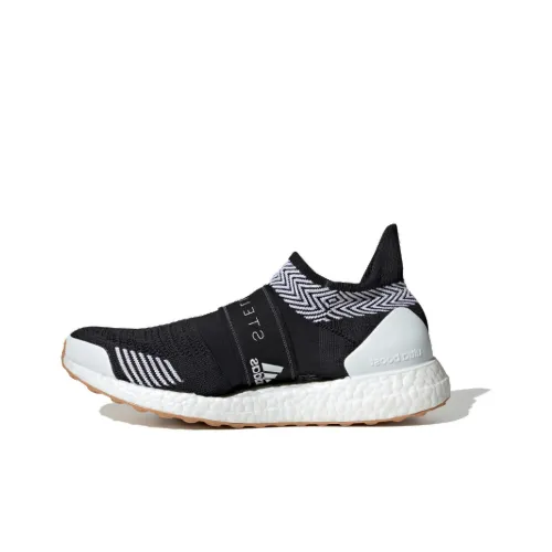 Adidas ULT Амортизация Противоскользящие Низкий Отскок Беговые кроссовки Женские Черный Белый