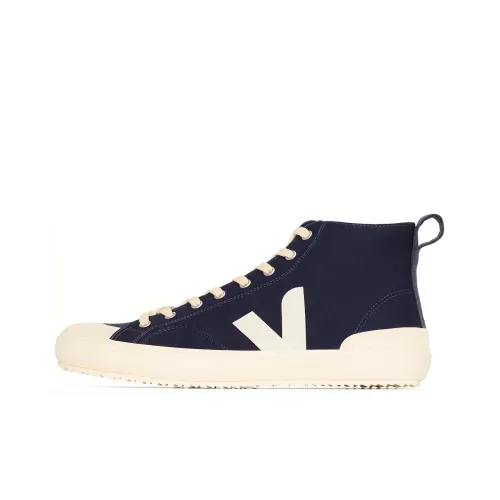 VEJA Nova High Топ Стильные Скейтбординги Унисекс Темно-синий