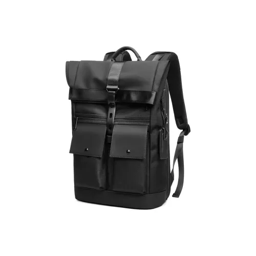 MingLu Рюкзаки Черный Унисекс