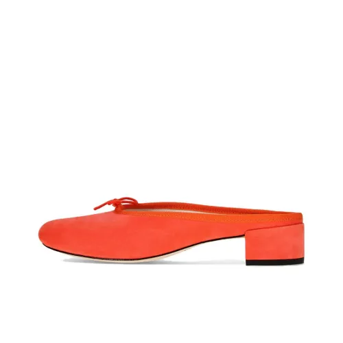 Repetto Camille Домашние тапочки Апельсин Женские