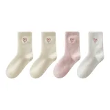 4 шт (Бежевый + Бежевый + Светло-розовый + Белый)