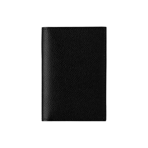 HERMES MC2 Euclide Epsom Телячья кожа Мелочь Кошелек Держатель для карт Мужской Черный