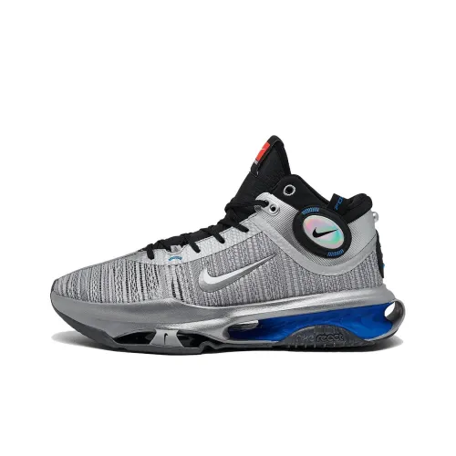 Nike Air Zoom GT Jump 2 Баскетбольные кроссовки Низкий Топ Серебряный Серый Мужской