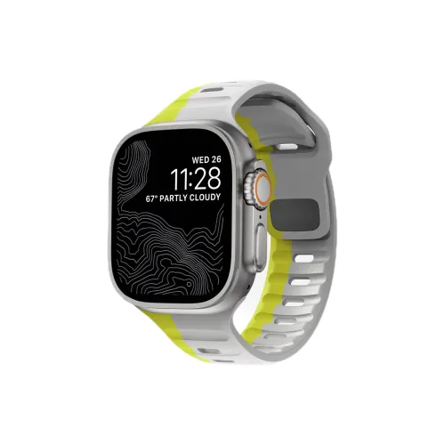 Akkerds Ремешок Apple Совместимость Силиконовый Материал Часы IWatch S10 S9 SE 8 42 мм Циферблат