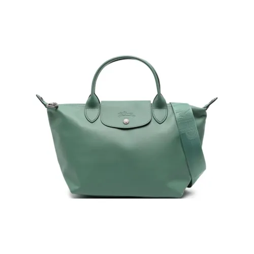 LONGCHAMP Le Pliage Xtra Телячья кожа Тоут Сумка Сумка для покупок Сумка Маленькая Женская Шалфейно-зеленая