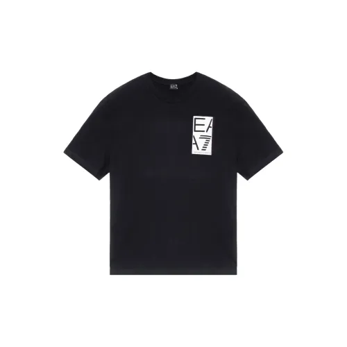 EMPORIO ARMANI EA7 Черные Мужские Рубашки