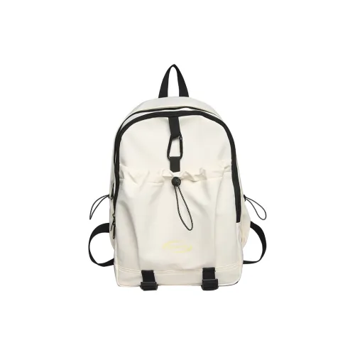 BESSIO Полиэстер Рюкзак Стандартный Женский Экрю Розовый Черный