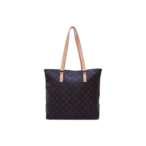 LOUIS VUITTON Холст Тоут Сумка Сумка для покупок Сумка через плечо Сумка для женщин Коричневый