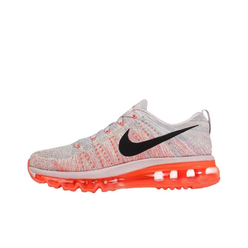 Nike Air Max Flyknit Устойчивый к истиранию Дышащие Низкие Беговые кроссовки Унисекс