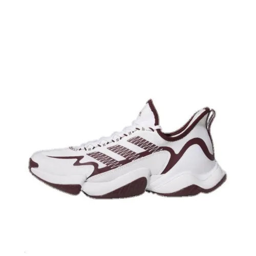 Adidas Impact FLX Slip-resistant Abrasion-resistant Shock Absorbers Training Shoes Men's White Adidas Impact FLX Противоскользящие Устойчивые к истиранию Амортизирующие Тренировочные Кроссовки Мужские Белые
