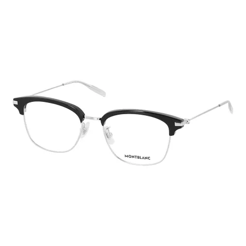 MONTBLANC Пластина And Металл Квадрат Оправы для очков Унисекс
