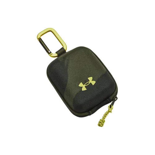 Under Armour Полиэстер Bag Charm Монета Кошелек Микро Унисекс Ocean OD Зеленый Lime Yellow