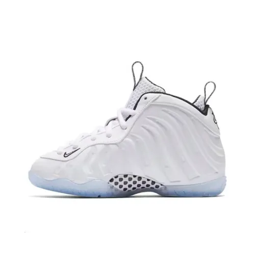 Nike Foamposite One Амортизация Износостойкий MID Топ Винтажные Баскетбольные Кроссовки Унисекс Белый