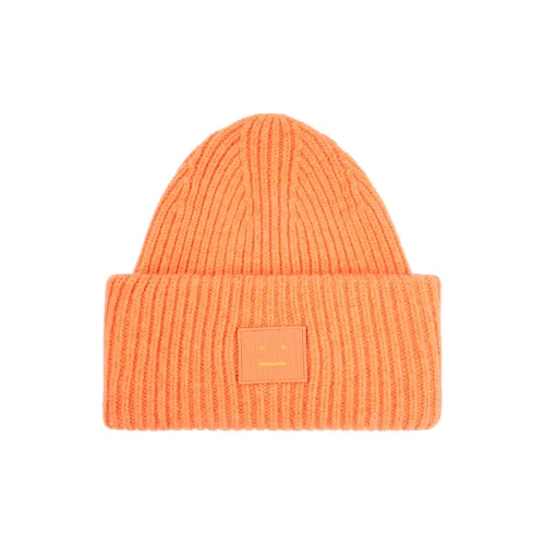 Acne Studios Шерсть Береты Женские Оранжевый