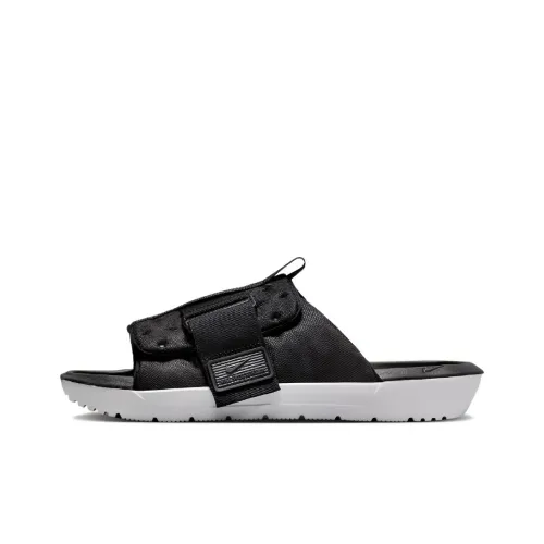 nike Asuna Резиновая подошва Быстросохнущие Слипоны Женские Черные