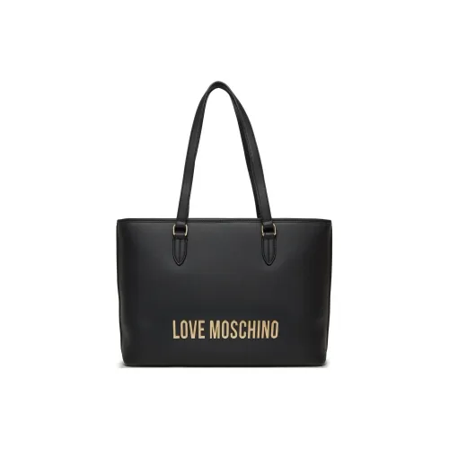 LOVE MOSCHINO Полиуретан Тоут Сумка Сумка для покупок Сумка на плечо Сумка Женская Черная
