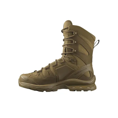 SALOMON QUEST 4D FORCES 2 Амортизаторы Slip-resistant High Top Альпинистская обувь Мужская Коричневая