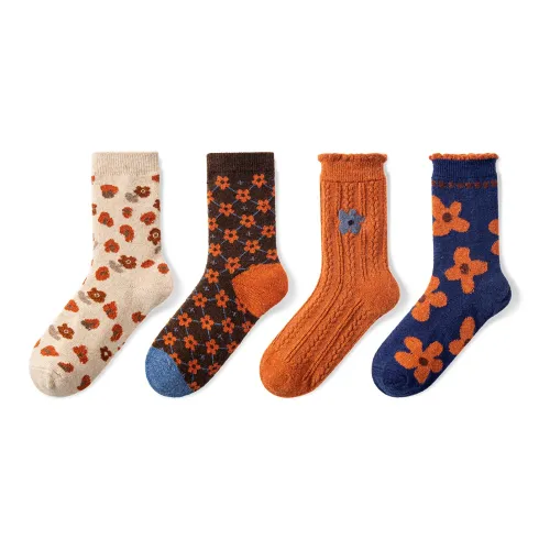 NAIER Носки Crew Женские упаковка из 4 пар