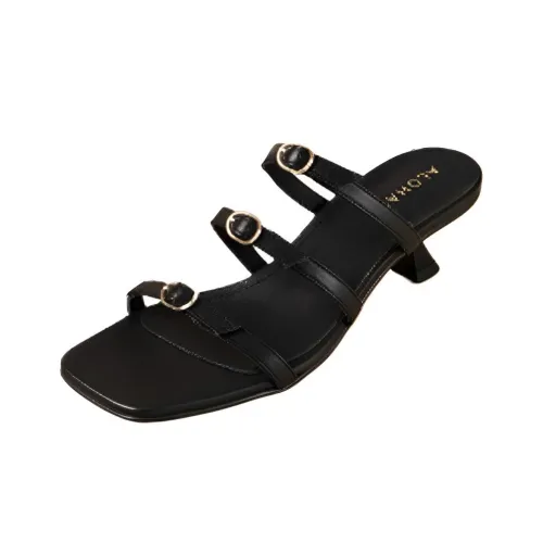 ALOHAS Слипоны Женские Черные