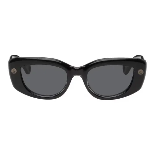 Lanvin Ацетат Нерегулярная форма Солнцезащитные очки Женские Черный