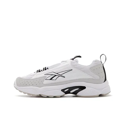 Reebok DMX Series 2200 Амортизация Устойчивость к истиранию Дышащий Низкий Верх Повседневный Унисекс Белый