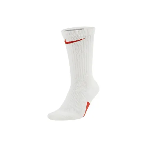 NIKE 1 шт Белый Унисекс MID Носки до икры