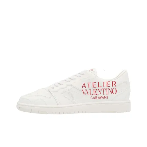 Valentino Atelier Низкий Топ Повседневная Обувь Женская Белая