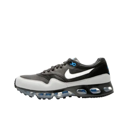 Nike Air Max 1 Амортизация и Дышащий Низкий Топ Повседневная Обувь Унисекс Белый Черный