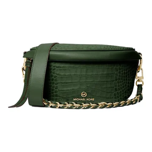 MICHAEL KORS Slater Кожа Сумка через плечо Сумка на плечо Женская Amazon Зеленая