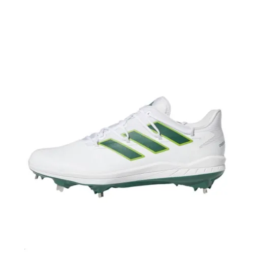 Adidas Adizero Afterburner 8 Slip-Resistant Low Top Тренировочные Кроссовки Мужские Белые Зеленые