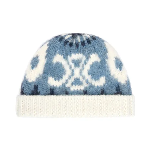 CELINE Шерсть Бини Женские Синий