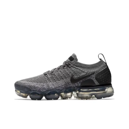 nike VaporMax 2,0 Low Топ Air Cushion Повседневные Беговые Кроссовки Женские Серые