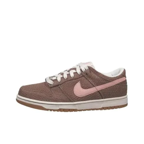 Nike Dunk Low Амортизация Износостойкий Низкий Топ Скейтборд Кроссовки Коричневый