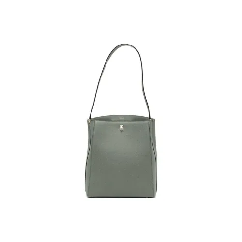 Valextra Brera Телячья кожа Сумка через плечо Сумка на плечо Женская Шалфейно-зеленый