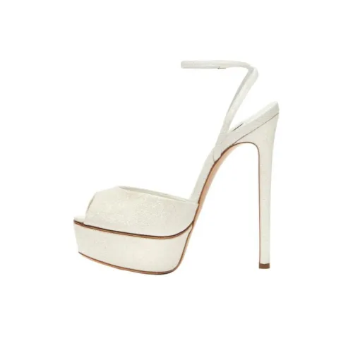 Casadei One Ремень Сандалии Белые Женские