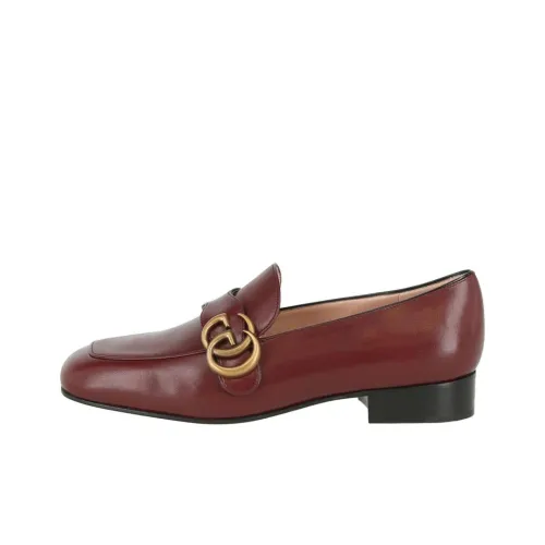 GUCCI Лоферы Бургундский Женские