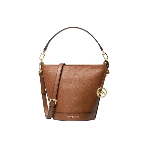 MICHAEL KORS Коровья кожа с искусственной кожей ведрообразная сумка сумка через плечо маленькая женская