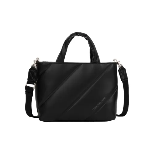 CALVIN KLEIN Синтетический материал съемный плечевой ремень сумка на одно плечо тоут-сумка женская космический черный