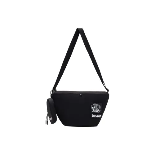 LiNing x Disney Ткань Сумка через плечо Стандартная Унисекс Черная