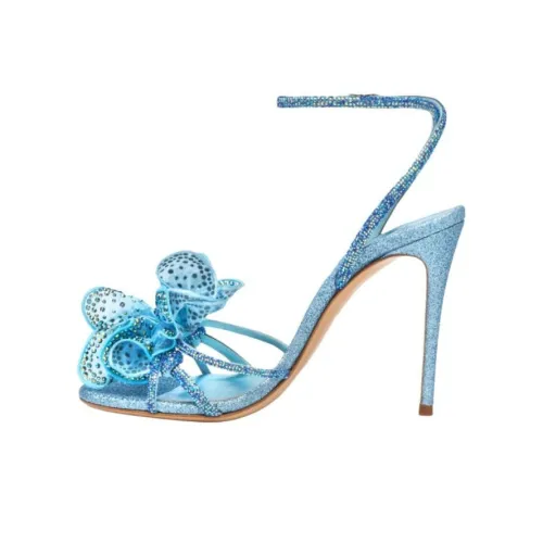 Casadei One Ремень Сандалии Женские Синие