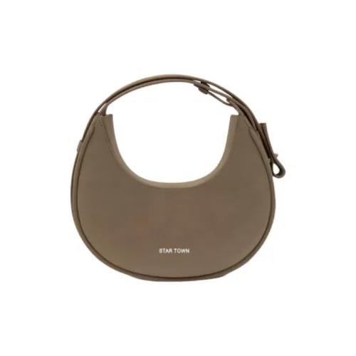 STAR TOWN Микрофибра Синтетическая Кожа Полумесяц Сумка Плечевая Сумка Сумка через плечо Сумка Плечевая Сумка Сумка через плечо Средний Женская