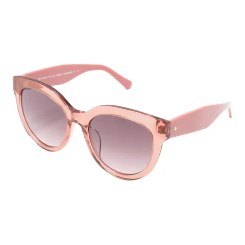 Kate Spade Ацетатные солнцезащитные очки "Кошачий глаз" женские розовые
