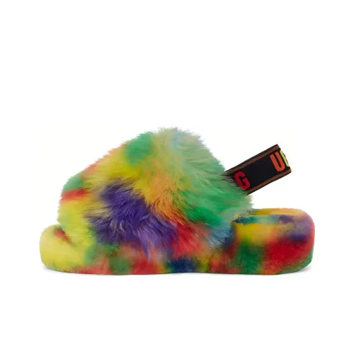UGG FLUFF YEAH Тапочки Женские Многоцветные