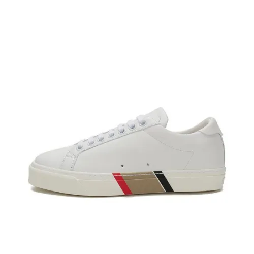 Burberry Bio Low Топ Стильные Скейтбординги Мужской Ярко-белый