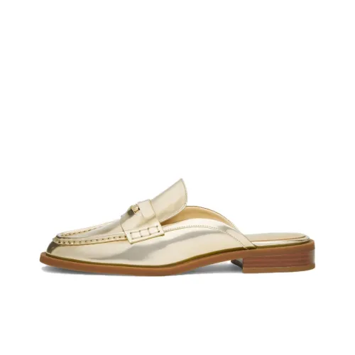 MICHAEL KORS Eden Домашние тапочки Женские Светло-золотой